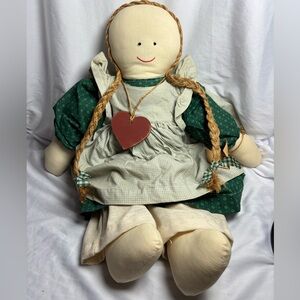 Vintage 1854 Handcrafted RagDoll From The Hills Of La Verne By Critters & Things